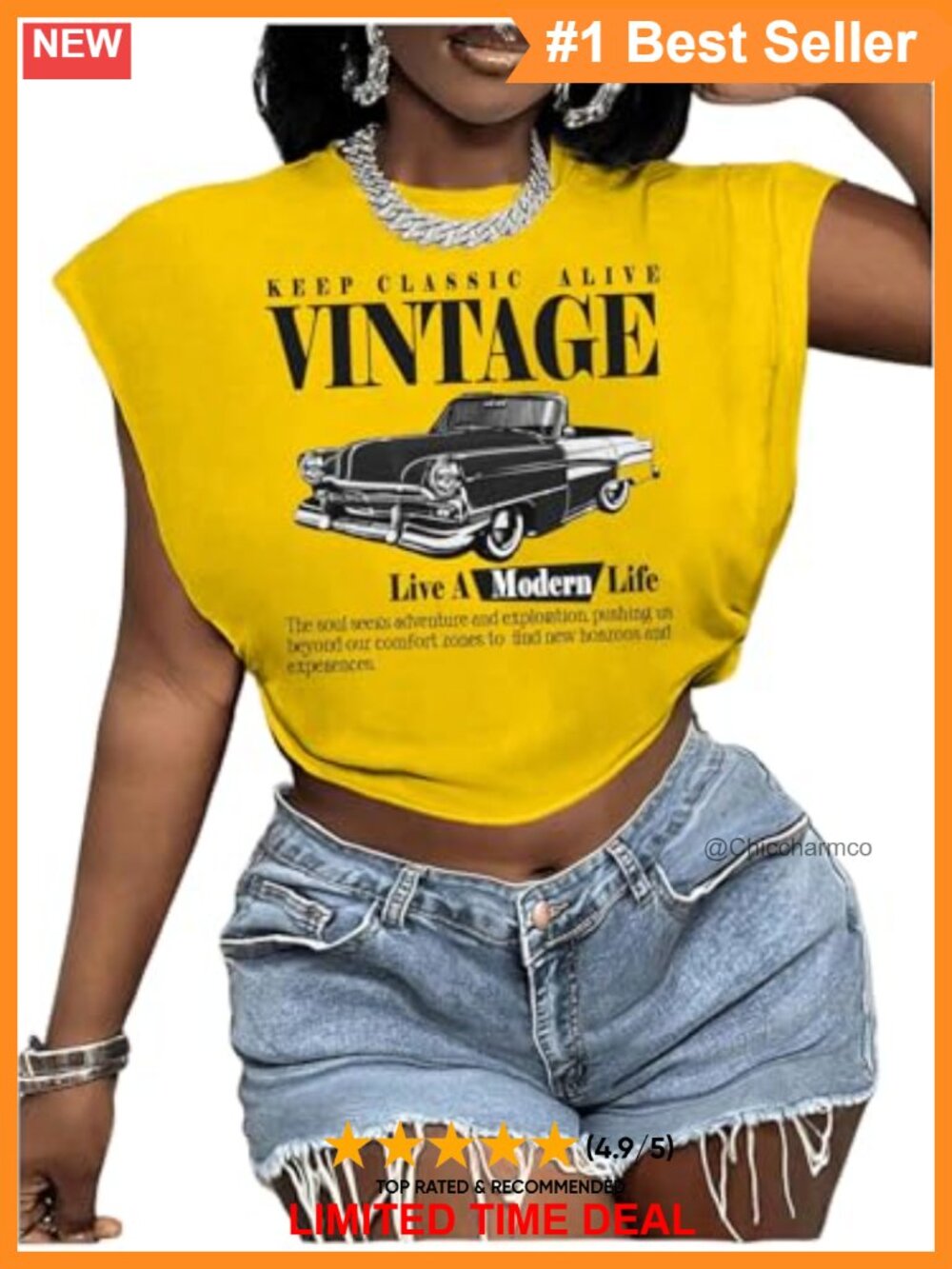 Plus Size Graphic Crop Top Short Sleeve Crew Neck Loose Fit Tee